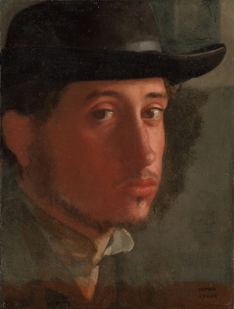 Edgar Degas, Self-Portrait