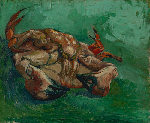 A Crab on its Back by Vincent van Gogh — hand-painted oil reproduction