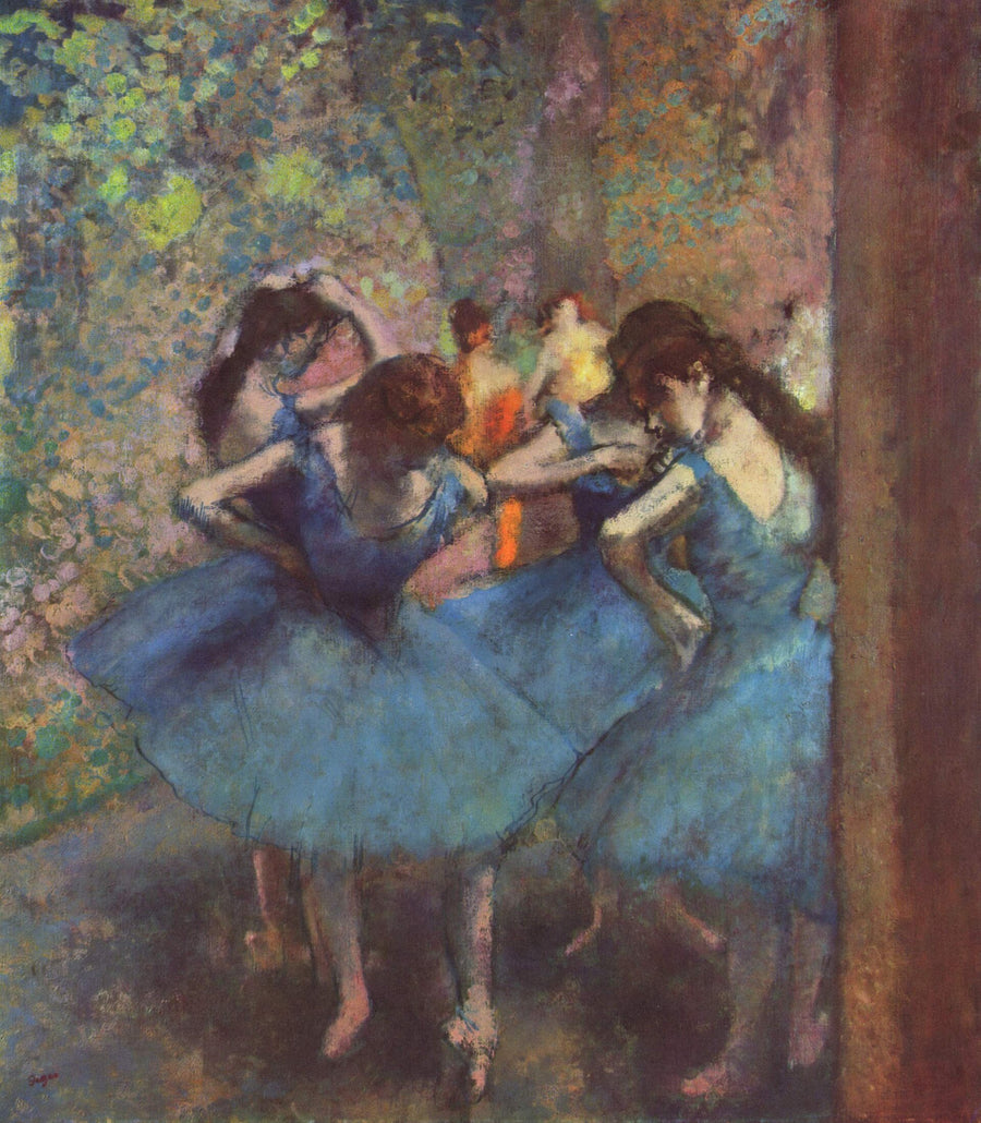 Dancers in Blue