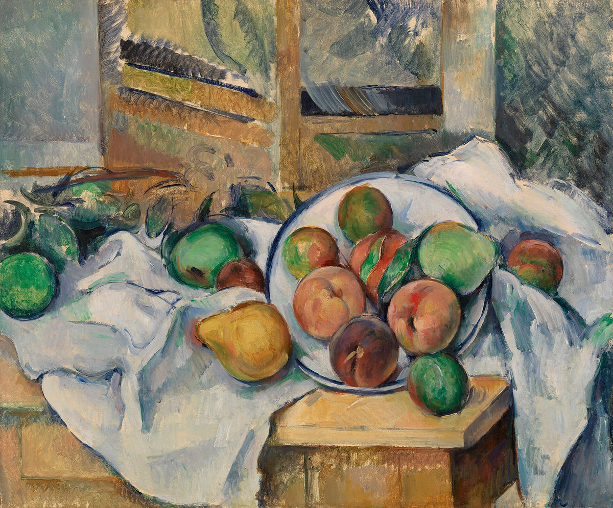 Table, Napkin and Fruit