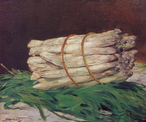 A Bunch of Asparagus by Édouard Manet — hand-painted oil reproduction