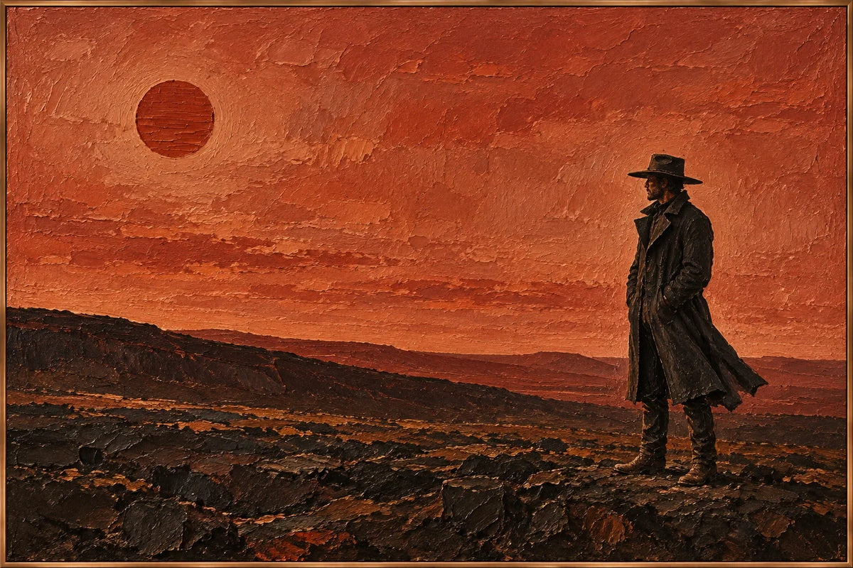 Rust Red Sun