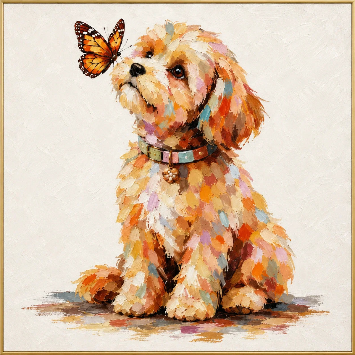 Dog and Butterfly