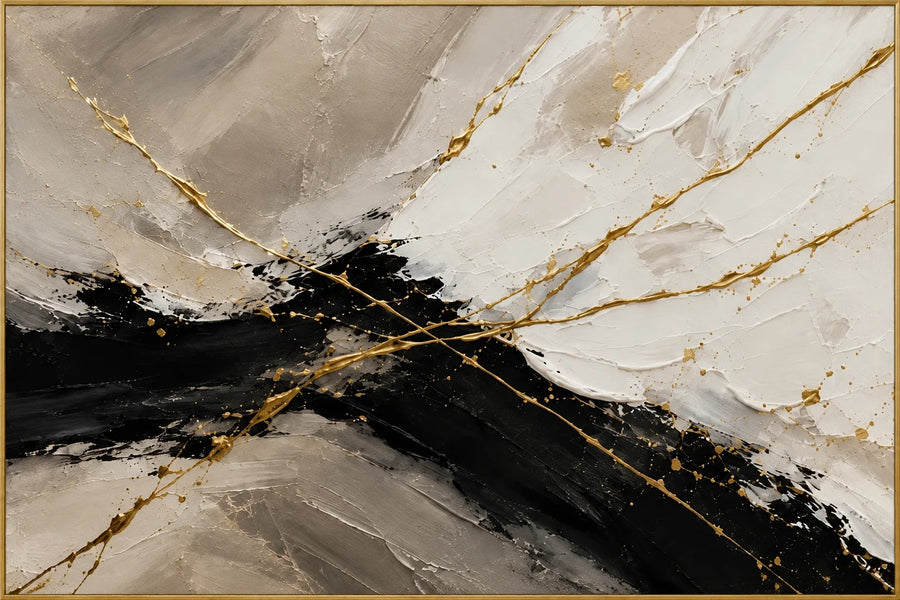 Gold over Charcoal