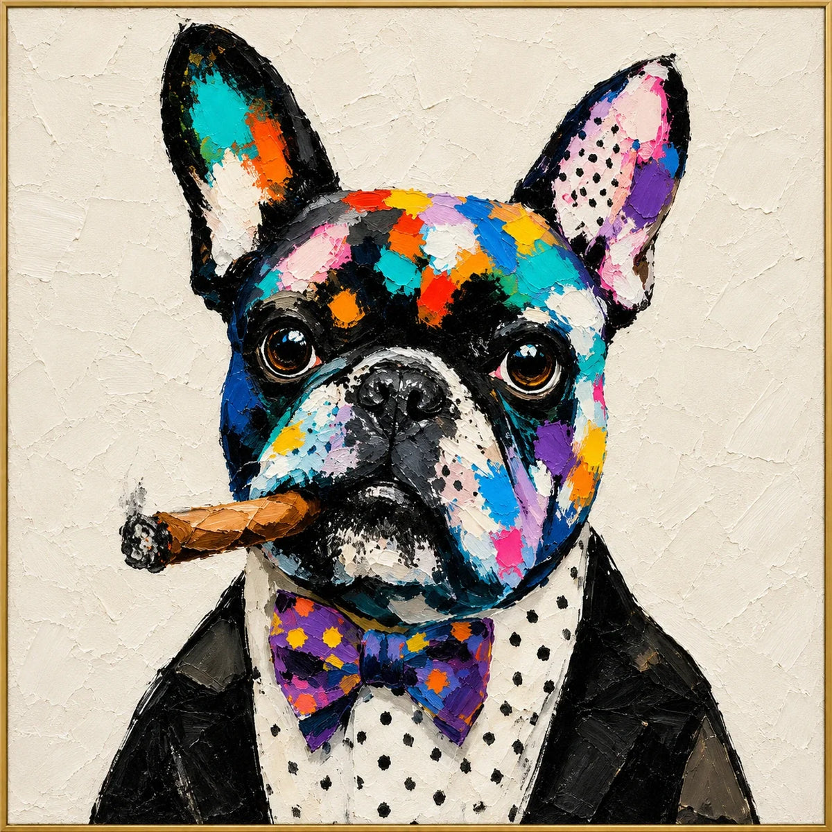 Patchwork Bulldog