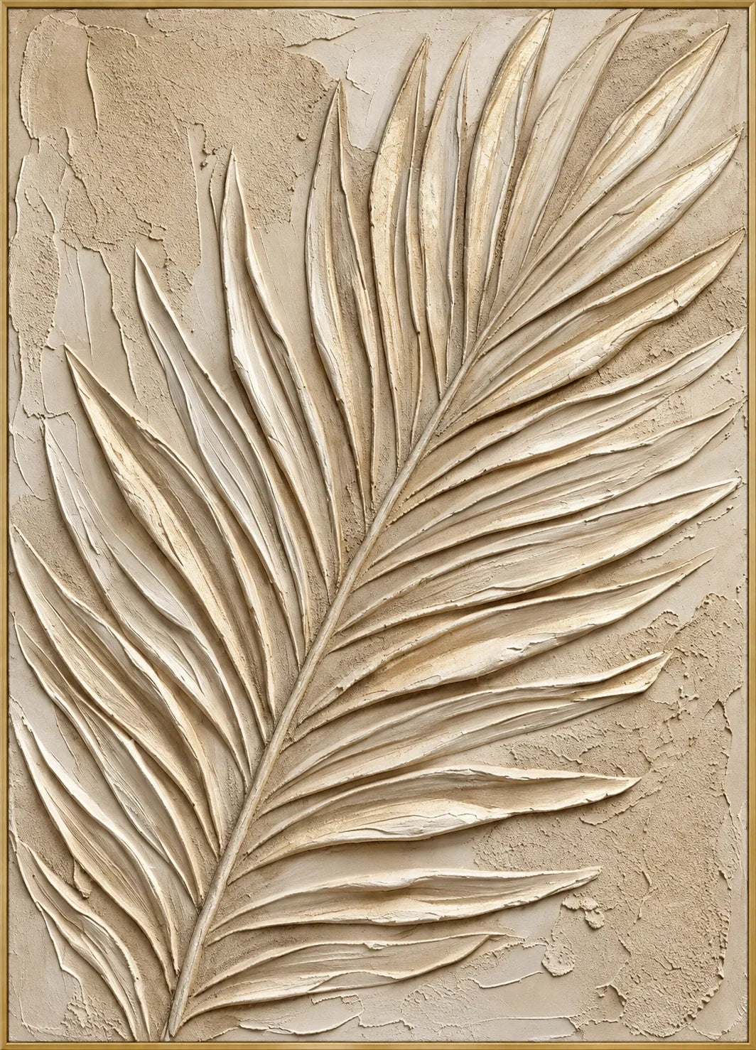 Sunlit Palm Frond