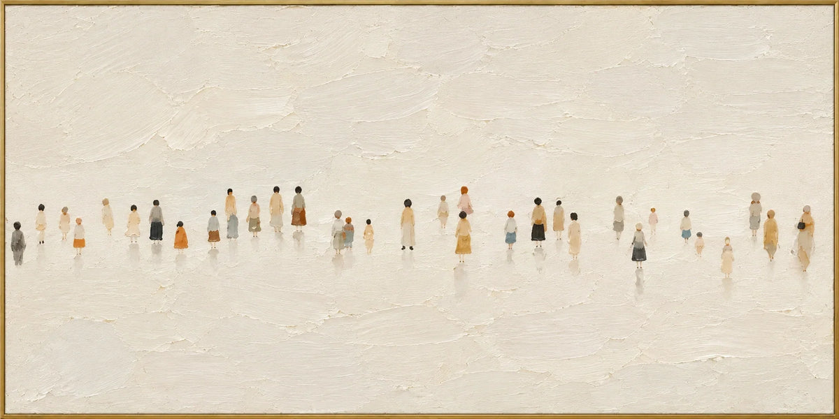 Figures Passing By