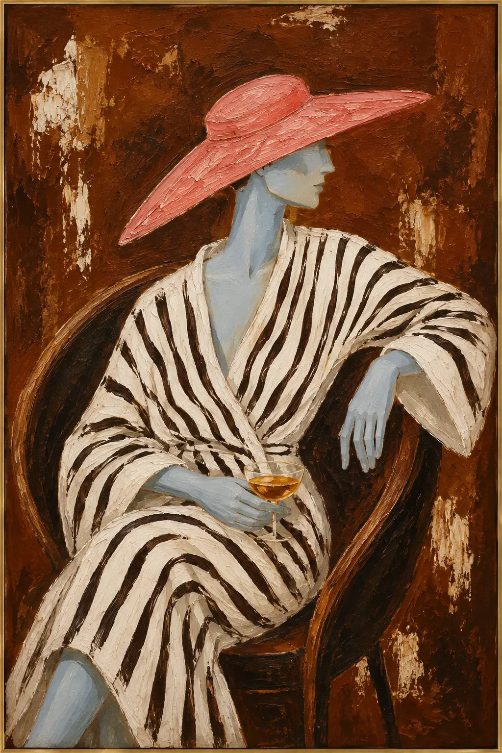 Coral Hat Reverie