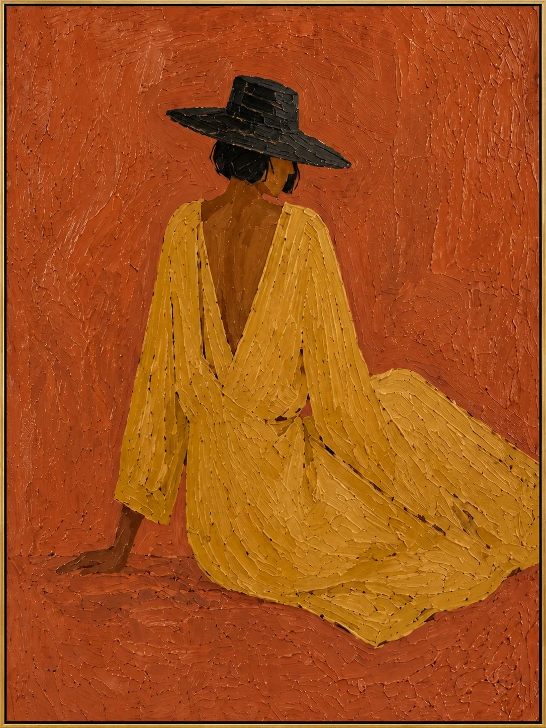 Saffron Stillness